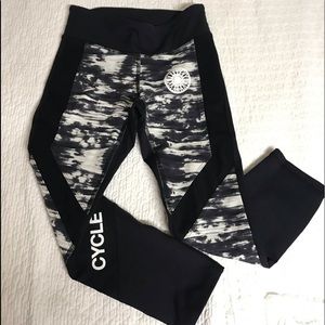 NWT SOULCYCLE Leggings Mesh Capri XS